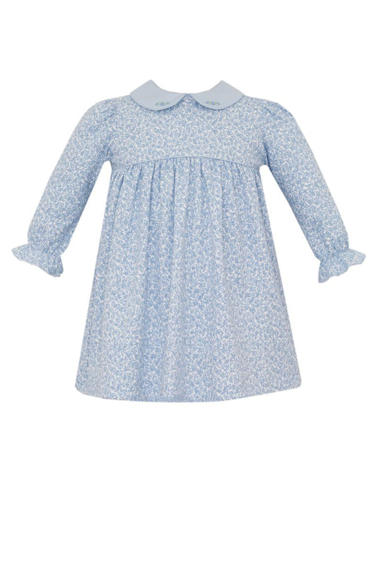 Blue Liberty print girl´s dress