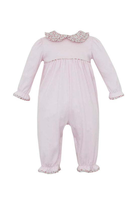 Pink Knit Liberty Romper