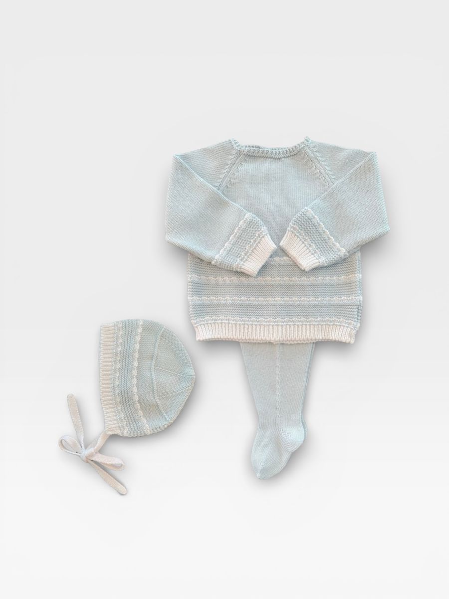 Mi Lucero-  Blue and White Take Home Set