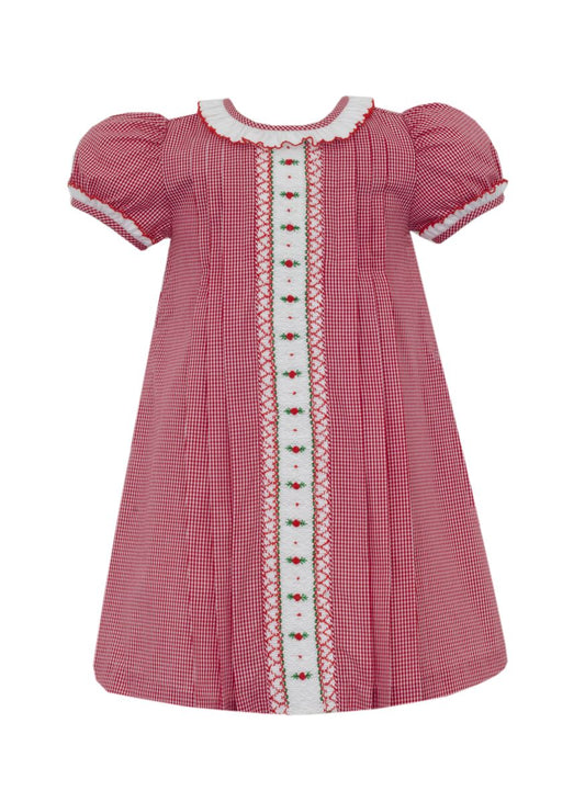 Holly Holiday Smocked Dress
