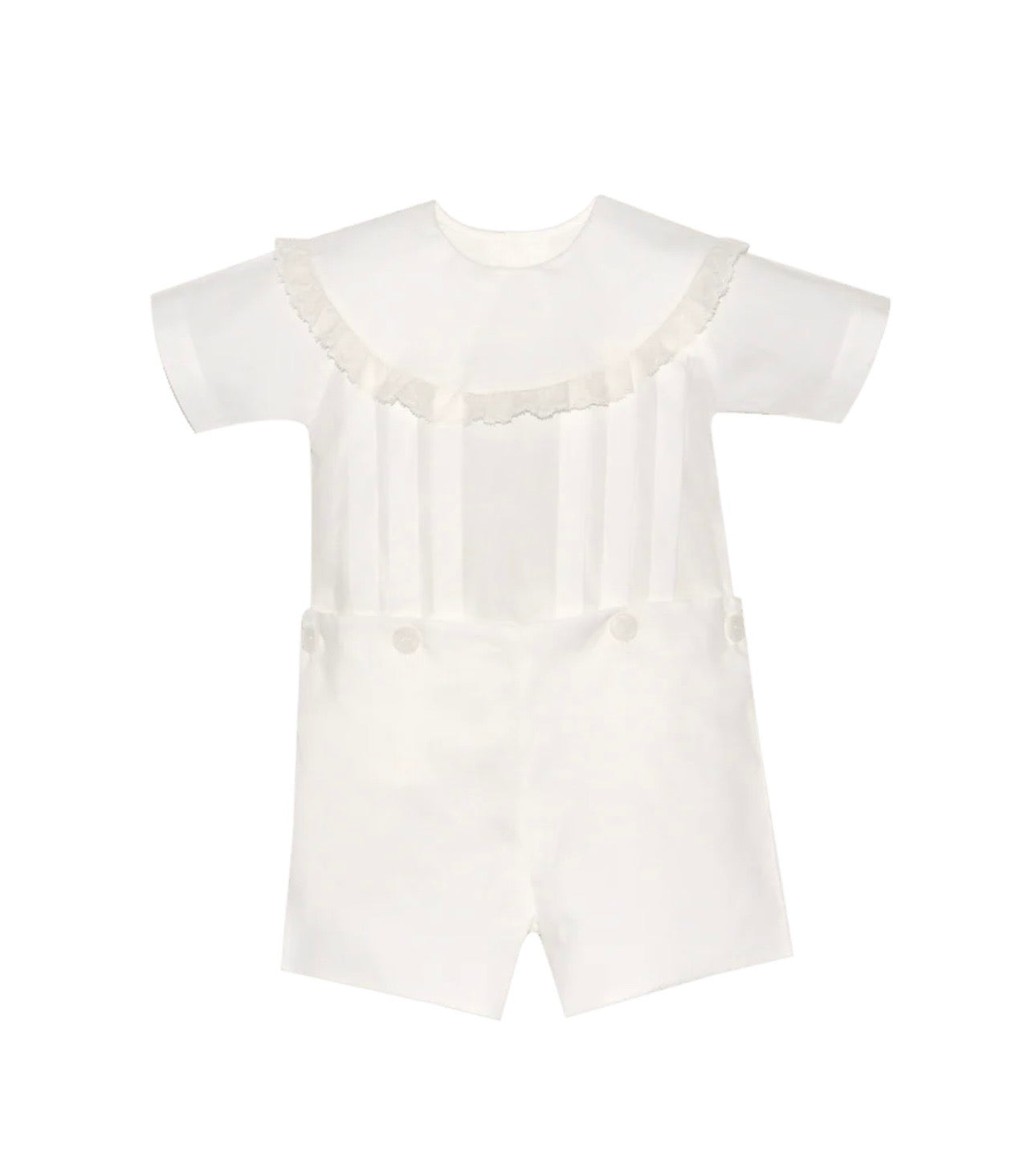 Bennett Button On - White/Ecru