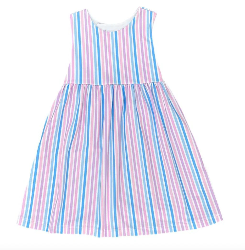 Addison dress- Stripe Knit