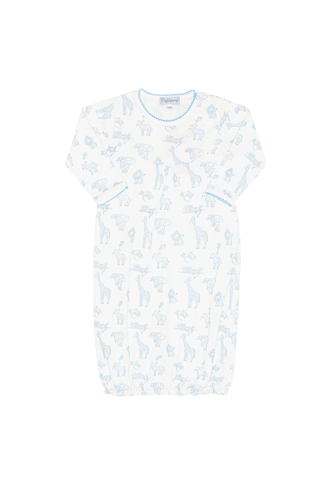 Blue Safari Gown