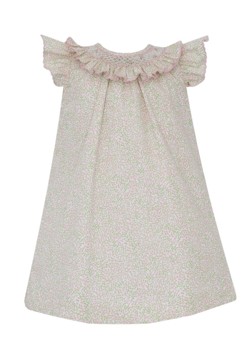Evangeline Smocked A line Dress