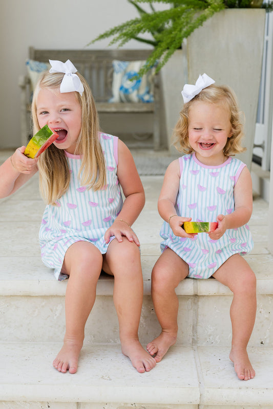 Madison Dress - Watermelon Sleeveless Play Dress *PRESALE*