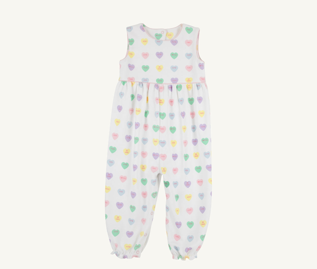 Rebecca Romper Pima - We Heart You