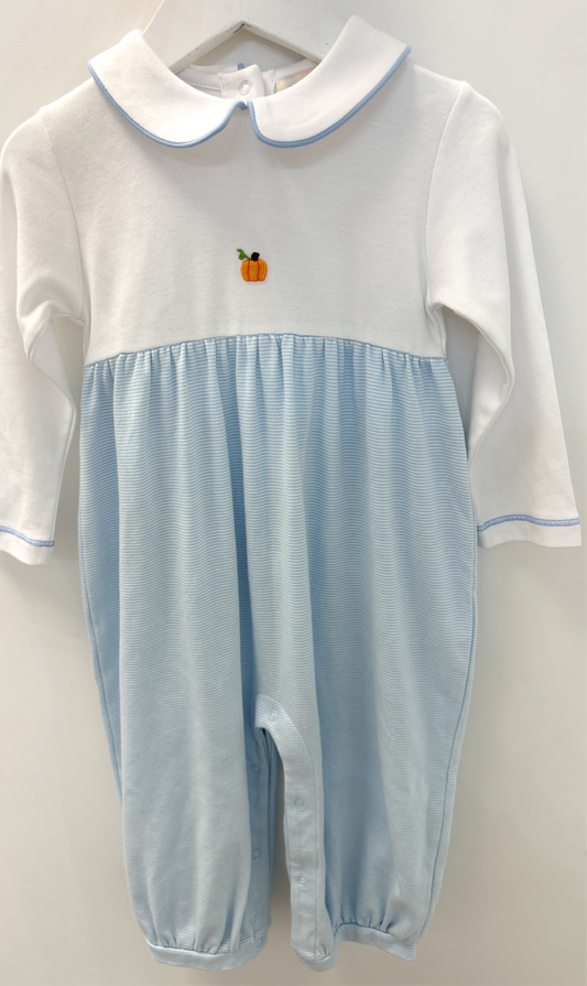 Luigi Blue Stripe Pumpkin Longall