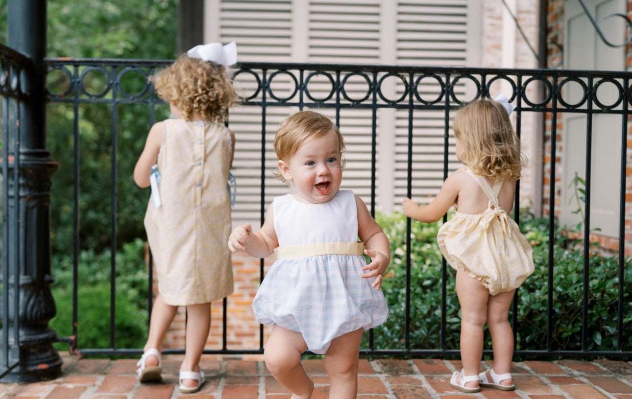 Hollis Bubble -Baldwin Blue Buffalo Check