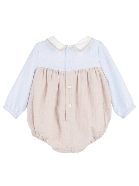 Cuddle Cotton Boy Bubble - Blue