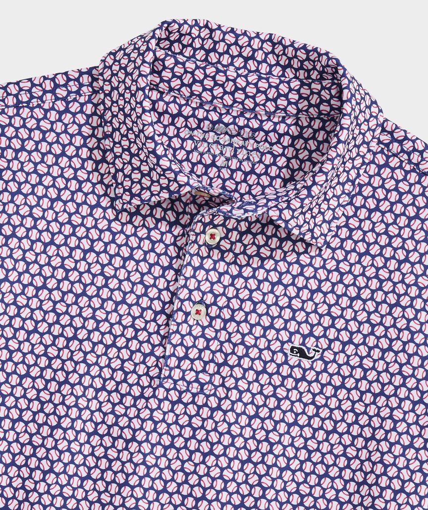 Boys Sankaty Polo - Moonshine Baseballs