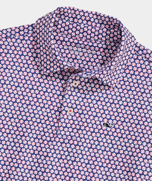 Boys Sankaty Polo - Moonshine Baseballs