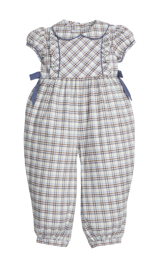 Hazel Romper-Clarkson Plaid
