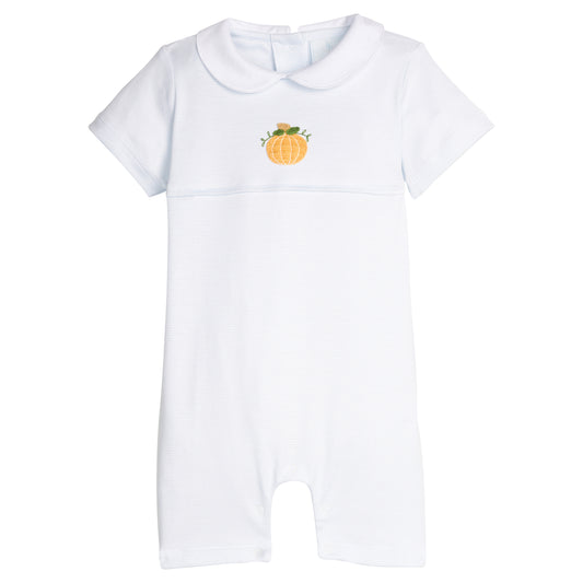 Crochet Ream Romper - Pumpkins