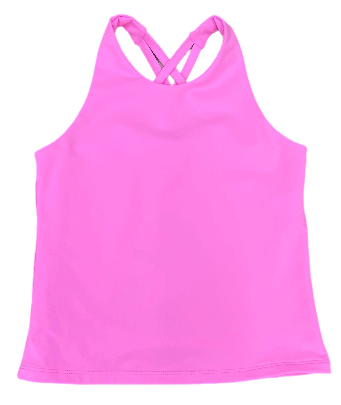 Cross back top - cotton candy pink *PRESALE*