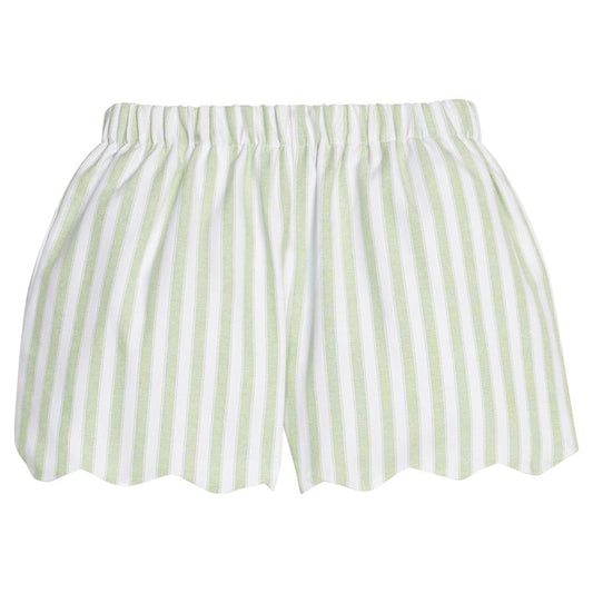 Scallop Short - Meriwether Stripe