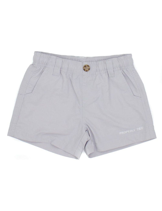 Boys Mallard Short Light Grey