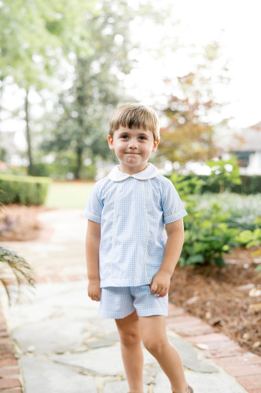 Adam Short Set - Skyline Plaid