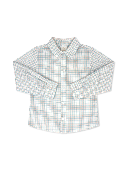Brees Button Down - Countryside Plaid