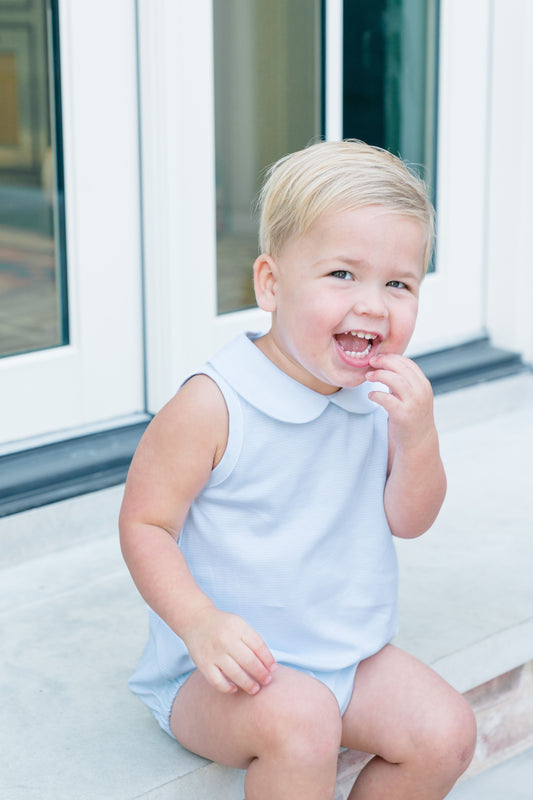 Boy Bubble - Light Blue Stripe