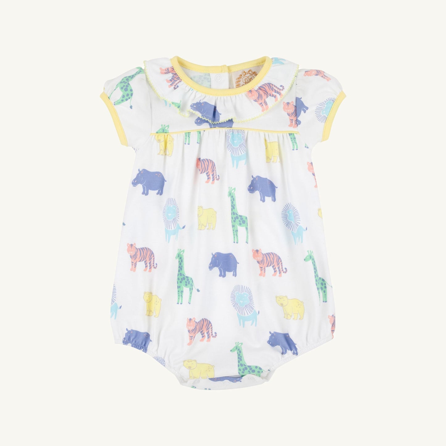 Ramona Ruffle Bubble-Wittle Wild One/Lake Worth Yellow
