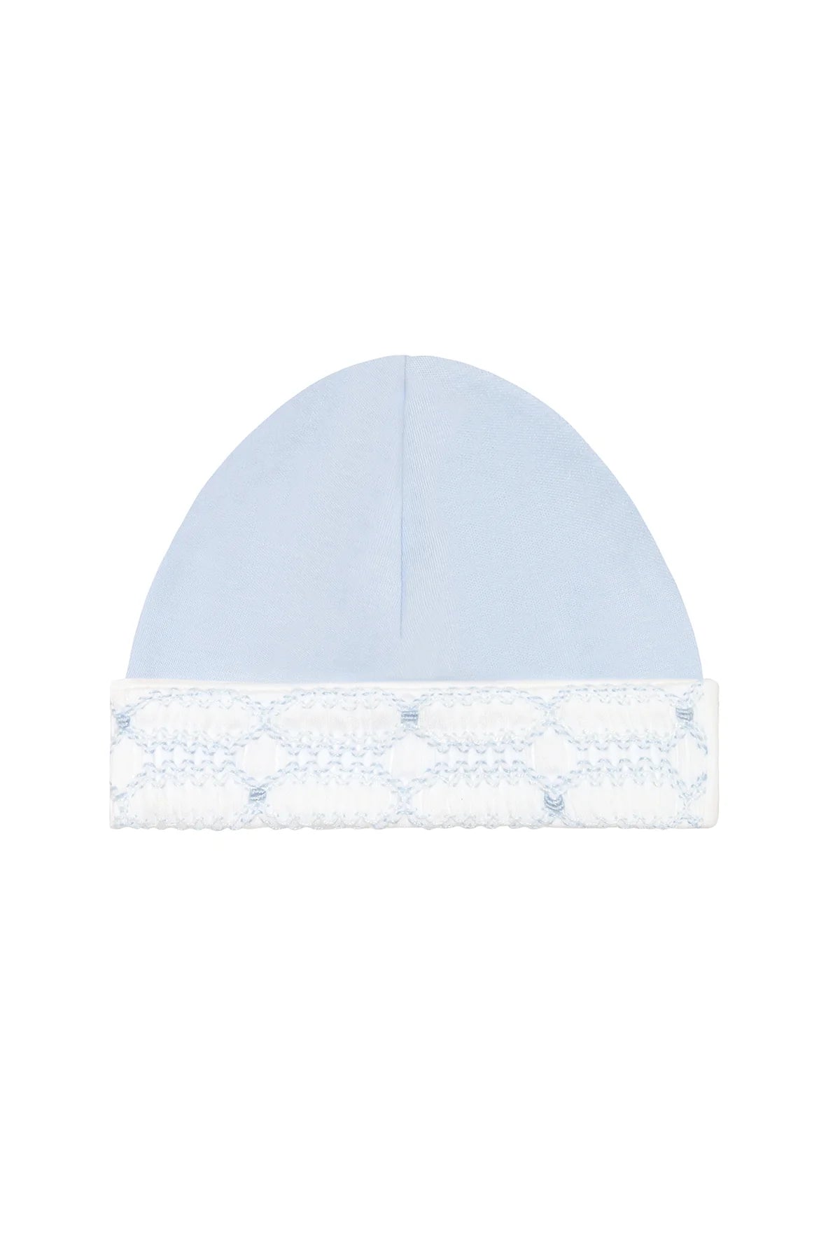 Signature Smocked Boys Hat- Blue