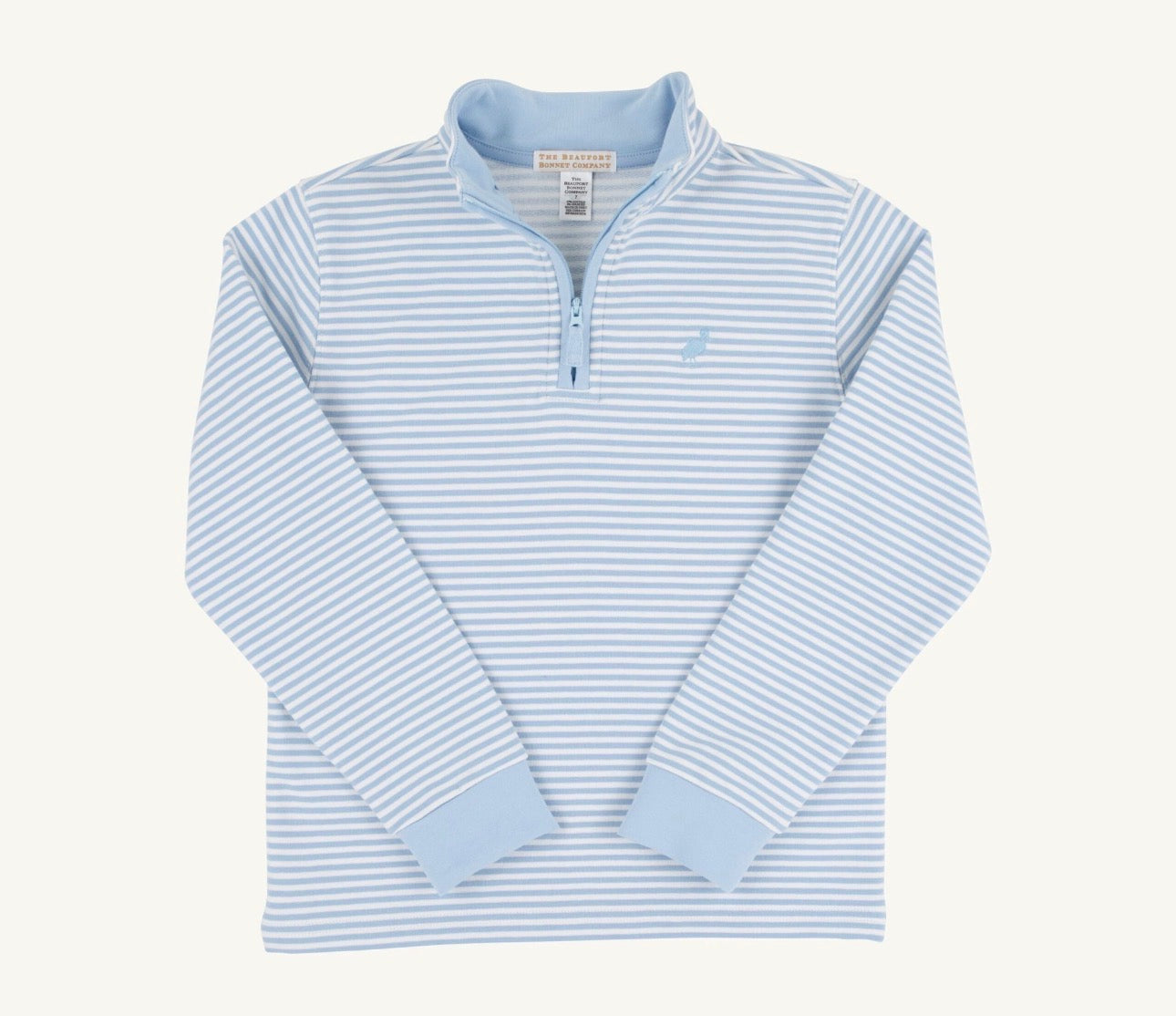 Hayword Half Zip- Beale Street Blue Stripe