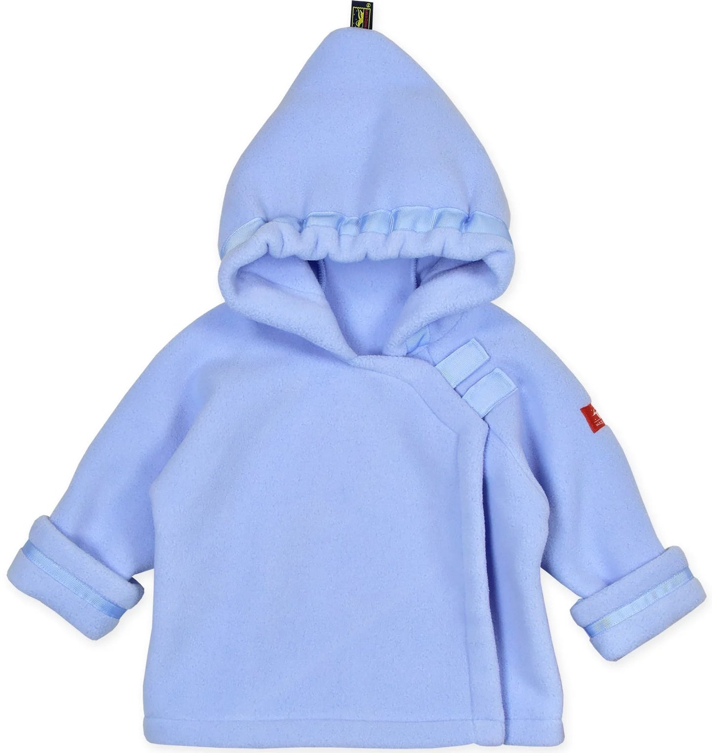 Warmplus Fleece Favorite Jacket, Wrap Close, Hood Light blue **PREORDER SHIPS BY OCTOBER 10TH** (Copy)