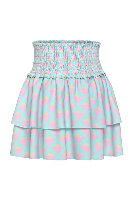 Scottie Skirt Set - Abstract Horizon