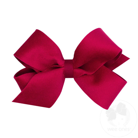 Tiny Lux Velvet Bow- CRB