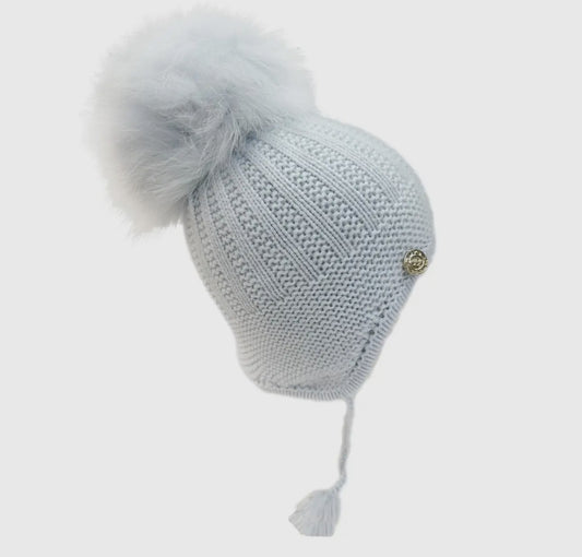 London Cashmere Aviator Hat