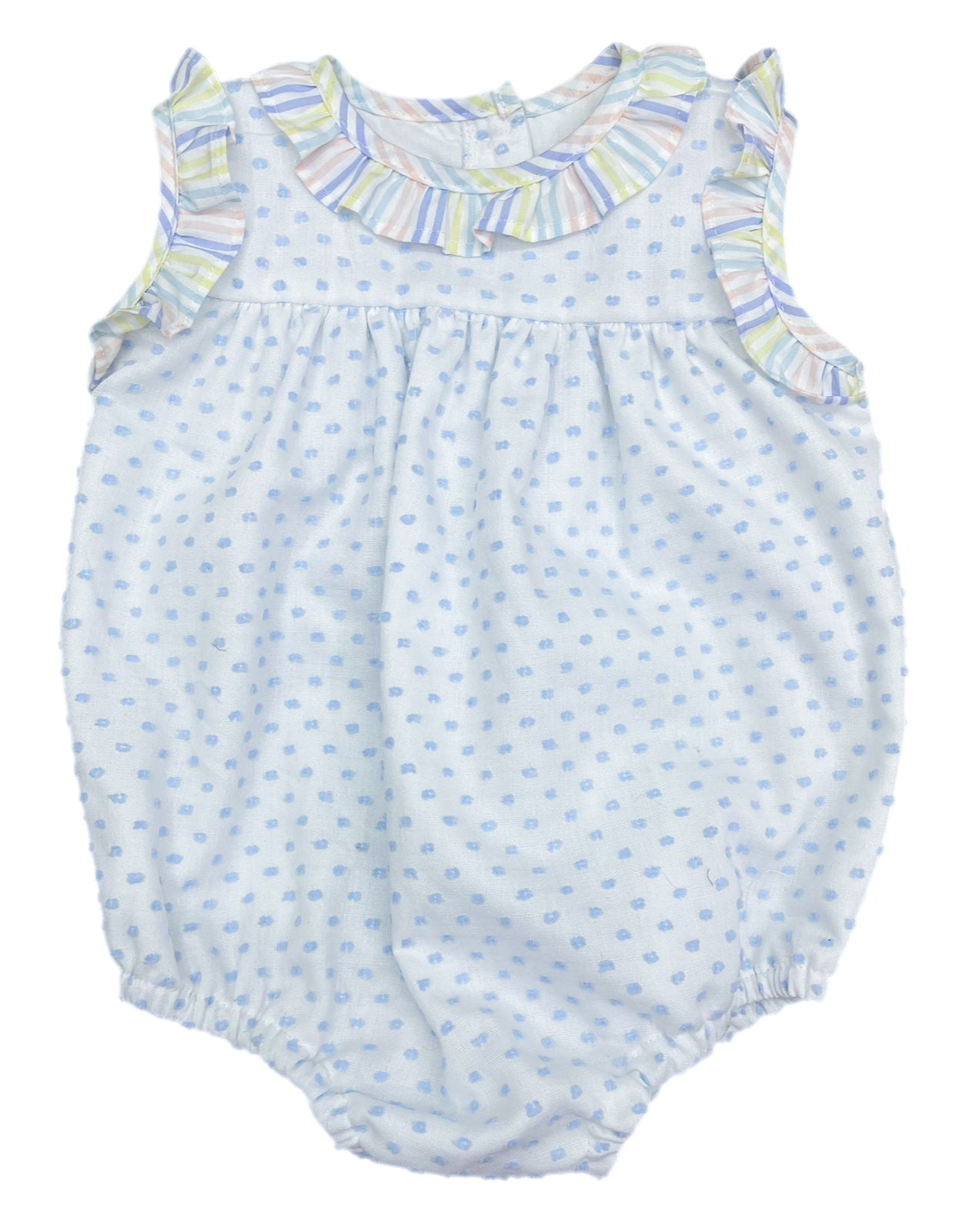 Rosie Bubble Swiss Dot Blue Limited Edition