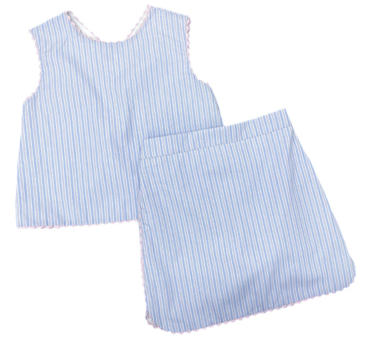 Layla Skort Set - Pink Stripe Limited Edition