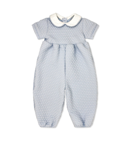 Rover Romper - Windy Blue Quilted
