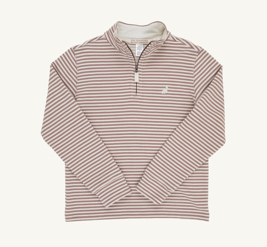 Hayword Half-Zip - Gray Bay Brown/Palmetto Pearl Stripe