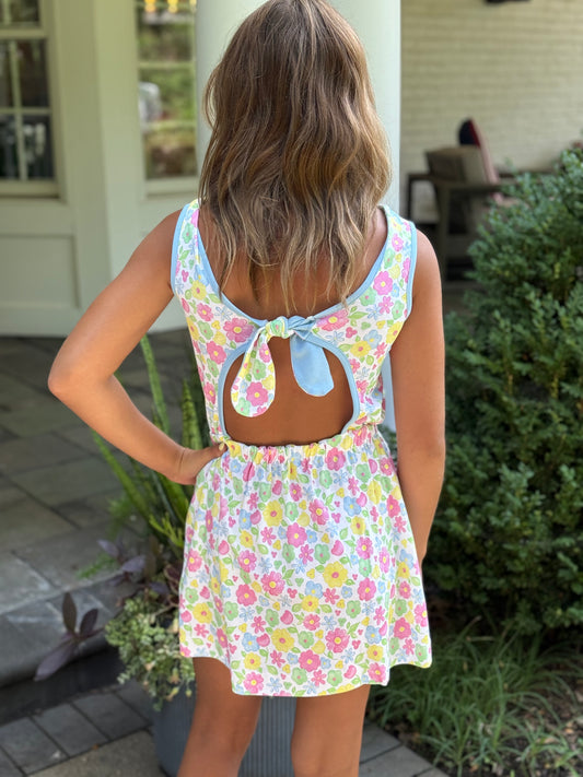 Blossoms and Blooms- Kristen Knot Dress