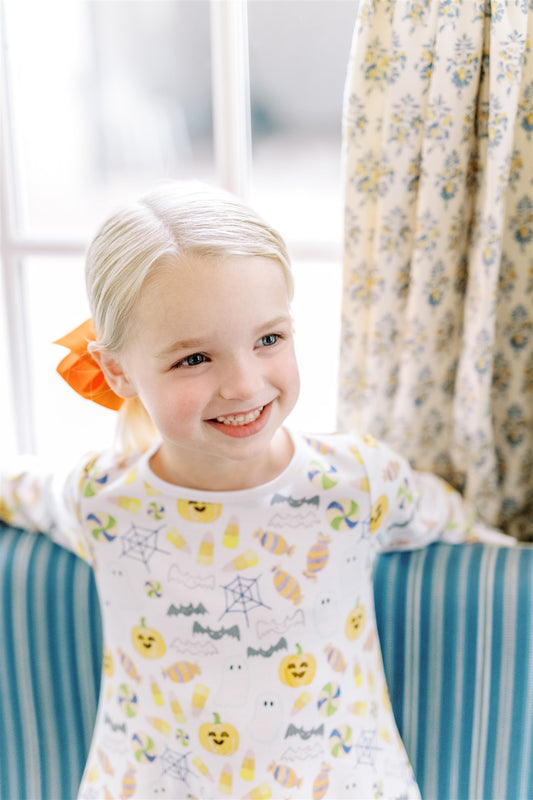 Candy Corn Play Dress *PRE ORDER SHIPS LATE AUG*