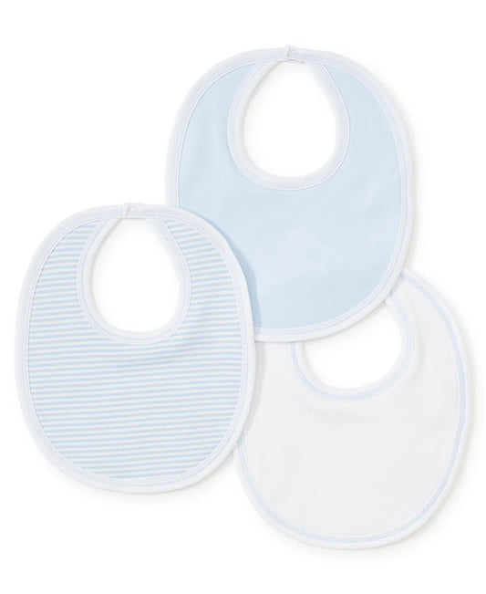 Kissy Kissy Bibs 3 Piece Set - Blue