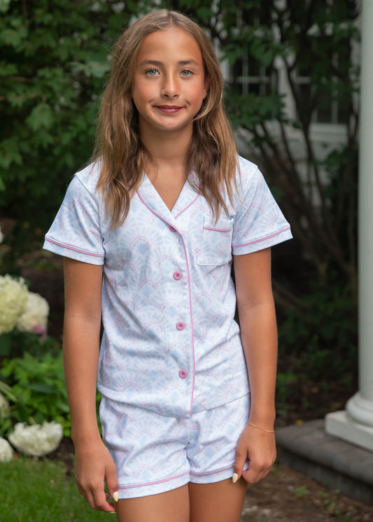 Sweet Button Up Lounge Set