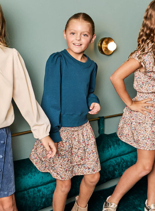 Jane Sweatshirt - Dark Teal