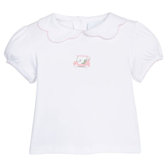 Crochet Pink Golf Cart Bloomer Set