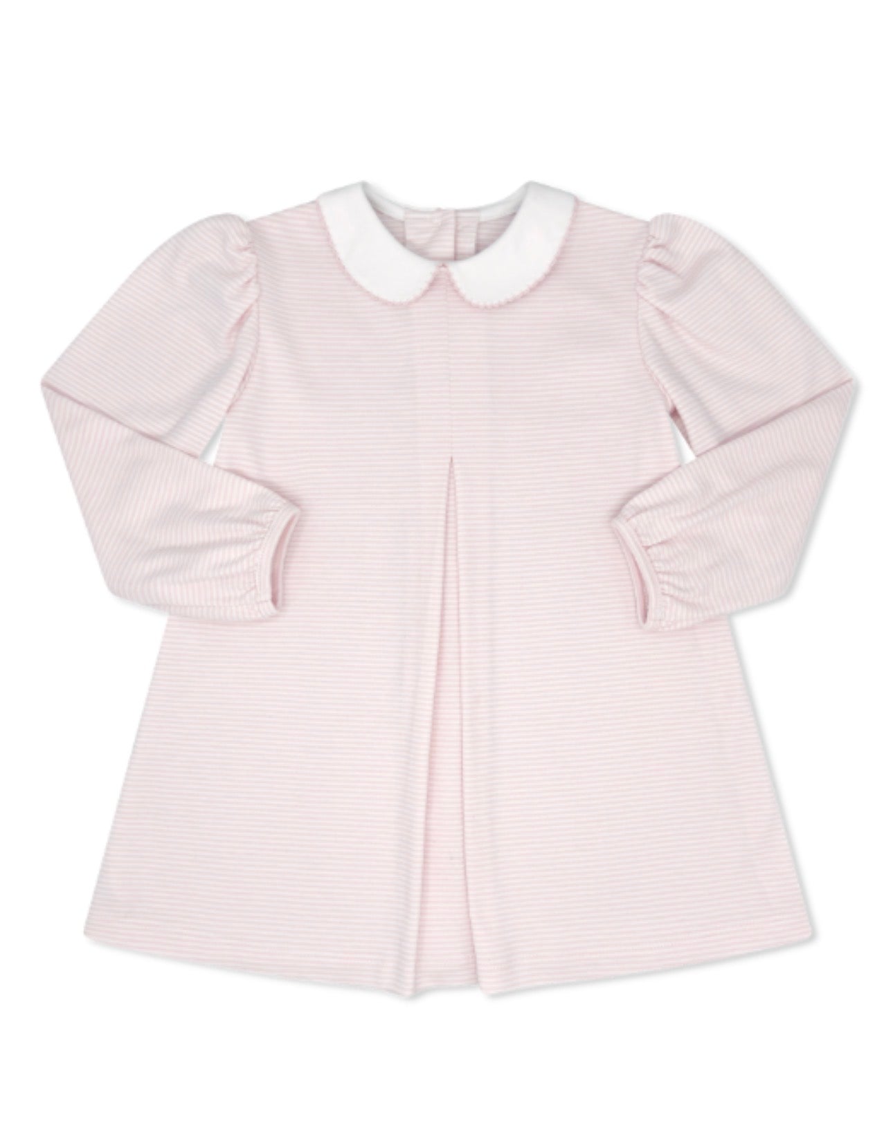 Caroline Dress - Pensacola Pink Ministripe