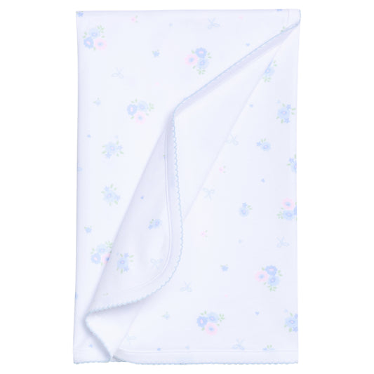 Printed Blanket - Blue Bell Floral