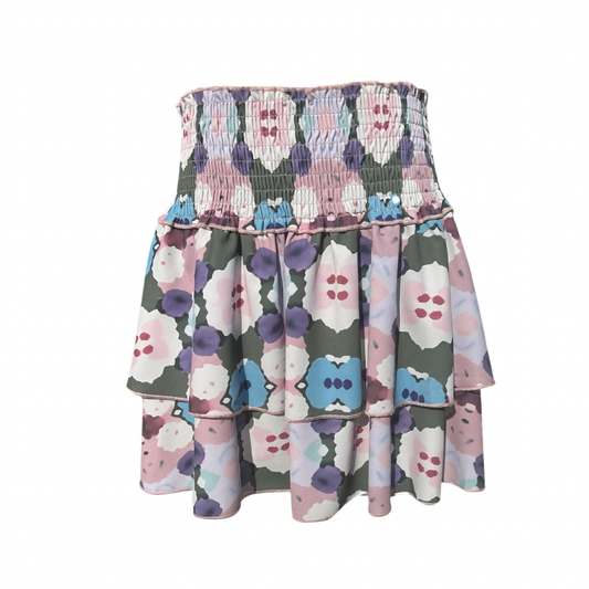 Scottie Skirt- Teal Ink Blot