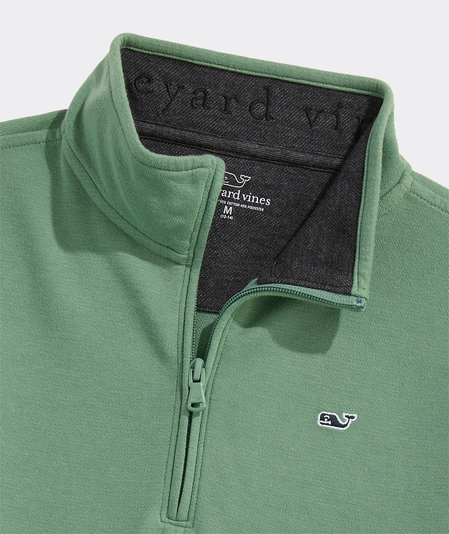 SALTWATER QUARTER ZIP / OLIVE DUSK