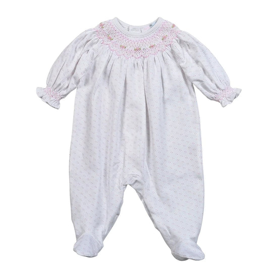 Sally Pink Dots Hand SMK Bishop Pima Footie