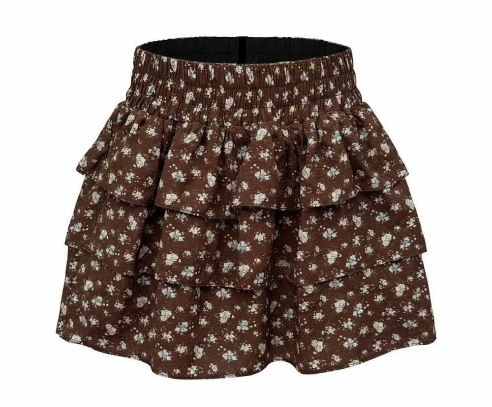 Abby Skort Espresso Bouquets
