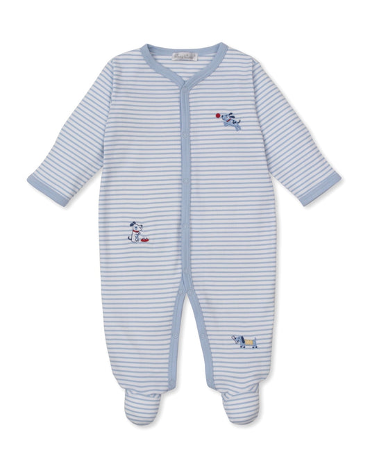 Footie - Puppy Stripe