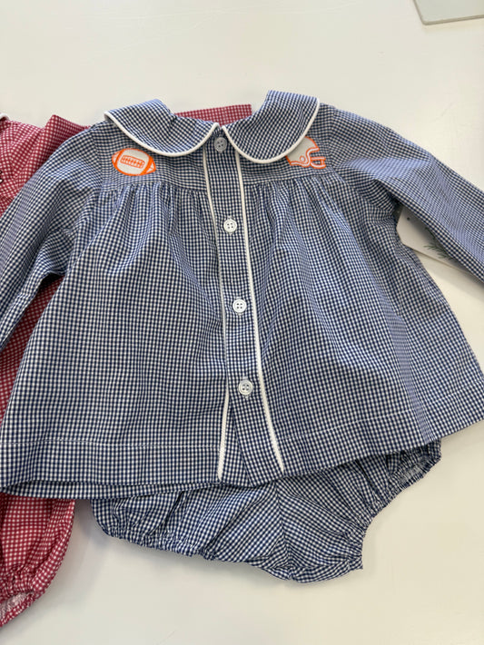 Clement Bloomer Set-Navy & Orange
