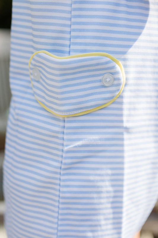 Reed Jon Jon - Blue and White Stripe