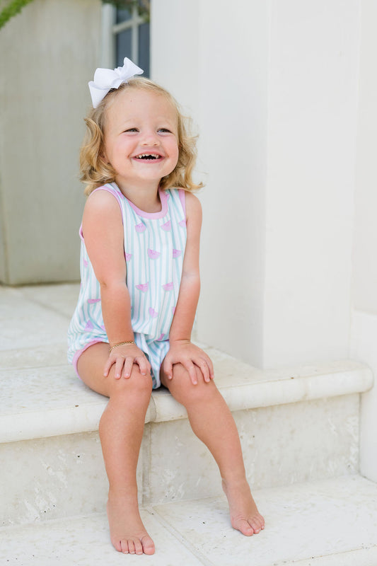 Madison Bubble - Watermelon Sleeveless Bubble *PRESALE*